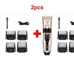 Gogetcart Professional Pet Hair Clipper – Dog & Cat Grooming Shaver with Titanium Ceramic Blade, Rechargeable Hair Trimmer