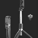 Gogetcart Bluetooth Selfie Stick Tripod – Universal Phone Holder with Remote for iPhone & Android