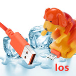 Gogetcart Puppy Dog USB Data Cable – Cute Fast Charging Type-C Cable for Android & iPhone