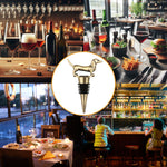 Gogetcart Dachshund Dog Wine Stopper – Cute Reusable Bottle Stopper for Wine & Champagne, Gift for Men & Women