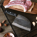 Gogetcart Handmade Forged Chopping Knife – High Carbon Stainless Steel Butcher Knife