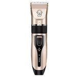 Gogetcart Professional Pet Hair Clipper – Dog & Cat Grooming Shaver with Titanium Ceramic Blade, Rechargeable Hair Trimmer