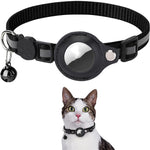 Gogetcart Reflective Airtag Collar Holder – Waterproof Protective Case for Cat & Dog Airtags, Nylon Pet Collar Accessory