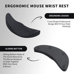 Gogetcart Ergonomic Mouse Pad with Wrist Rest – Silicone Gel Non-Slip Support for Office & Gaming