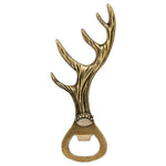 Gogetcart Deer Antler Bottle Opener – Vintage Zinc Alloy Beer & Wine Opener for Parties, Bars & Gifts