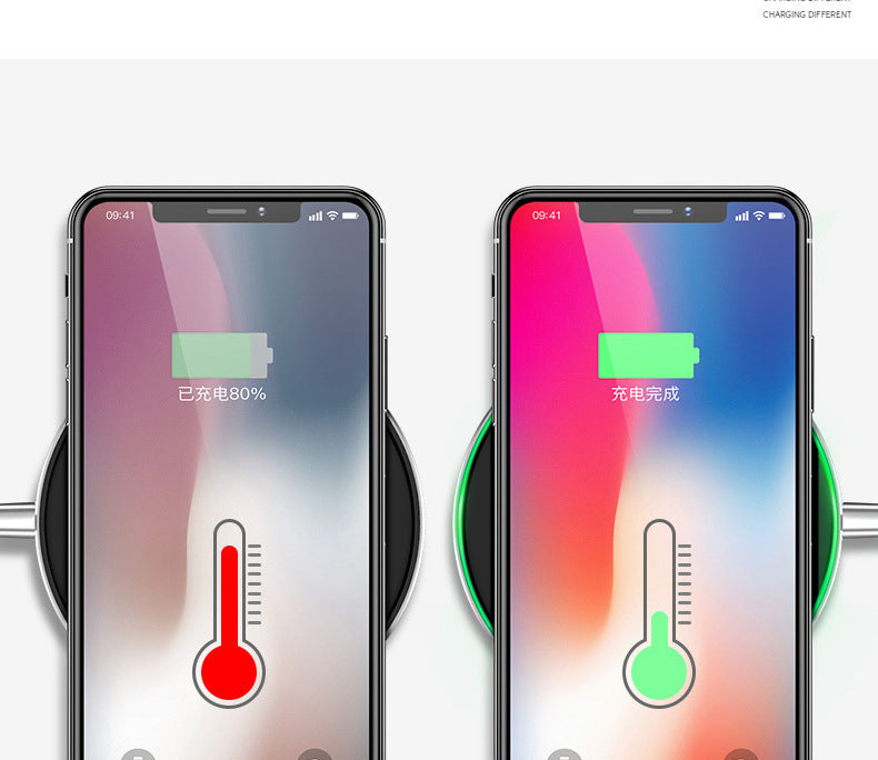 Gogetcart Fast Wireless Charger Pad – High Speed Charging for iPhone & Samsung