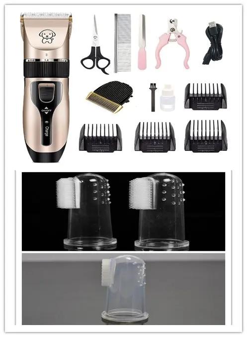 Gogetcart Professional Pet Hair Clipper – Dog & Cat Grooming Shaver with Titanium Ceramic Blade, Rechargeable Hair Trimmer