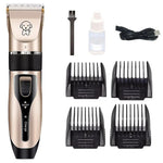 Gogetcart Professional Pet Hair Clipper – Dog & Cat Grooming Shaver with Titanium Ceramic Blade, Rechargeable Hair Trimmer