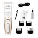 Gogetcart Professional Pet Hair Clipper – Dog & Cat Grooming Shaver with Titanium Ceramic Blade, Rechargeable Hair Trimmer