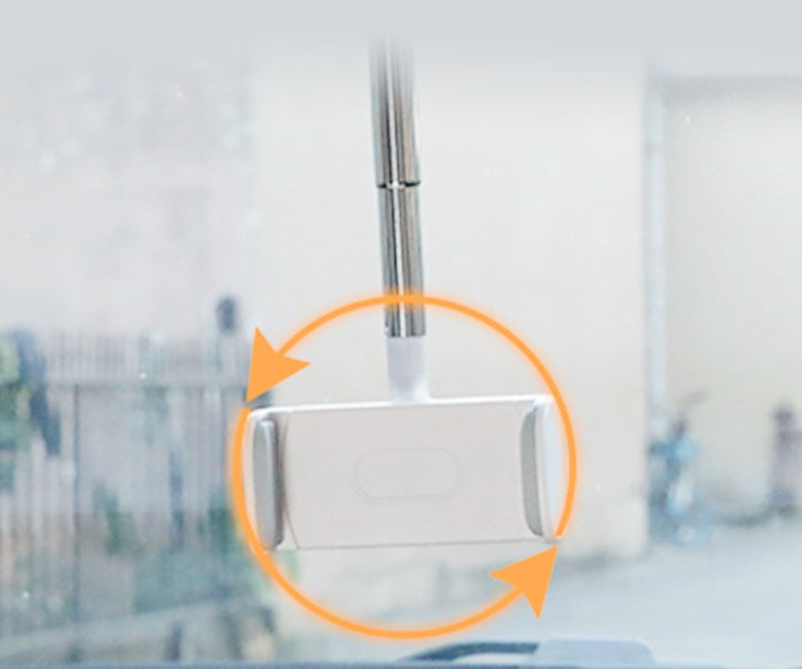 Gogetcart 360° Car Rearview Mirror Phone Holder – Universal Adjustable Mount for Smartphones